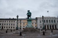 Памятник королю Густаву II Адольфу, основателю Гётеборга