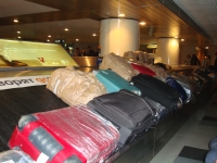 Следующее фото: Выдача багажа в Домодедово