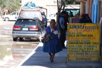 Следующее фото: Типичная боливианка